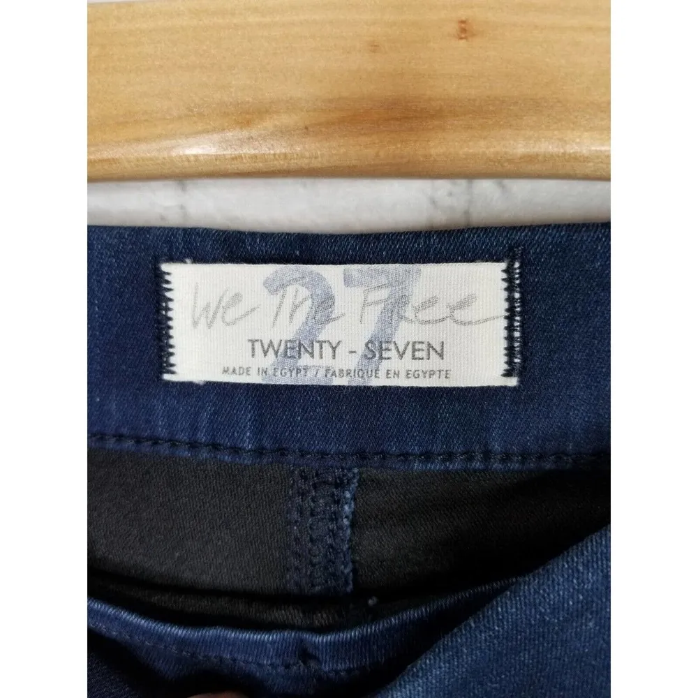 We The Free People Skinny Jeans Size 27 Womens Seam Front Pull On Elastic Waist - Image 10