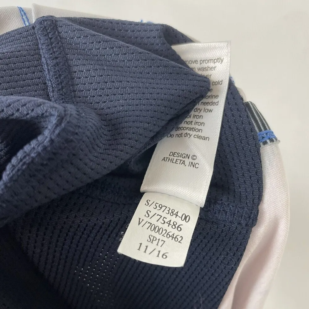 Athleta size Small Electric Geo Sport Speed Skort Skirt pleated Run tennis golf - Image 7