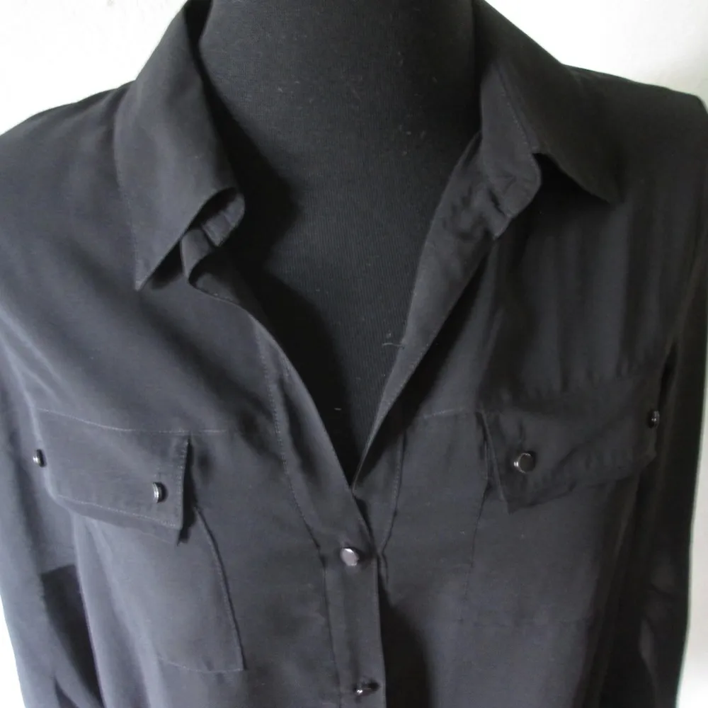 Kenneth Cole black blouse - Size small - Image 2