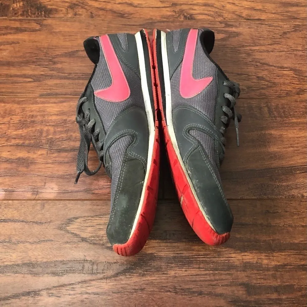 NIKE women’s athletic shoes sneakers size 10 eur 42 gray pink - Image 3