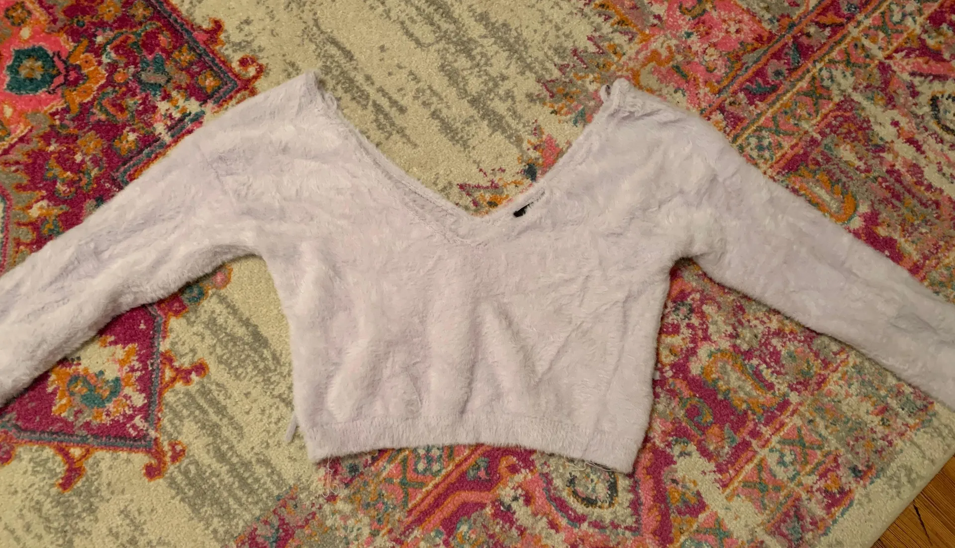 Purple Fuzzy Sweater  - Image 2