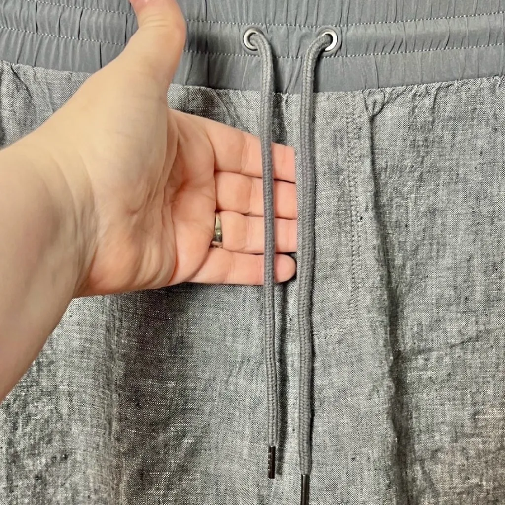 Athleta Women's Bali Linen Ankle Pant Size 14 - Image 6