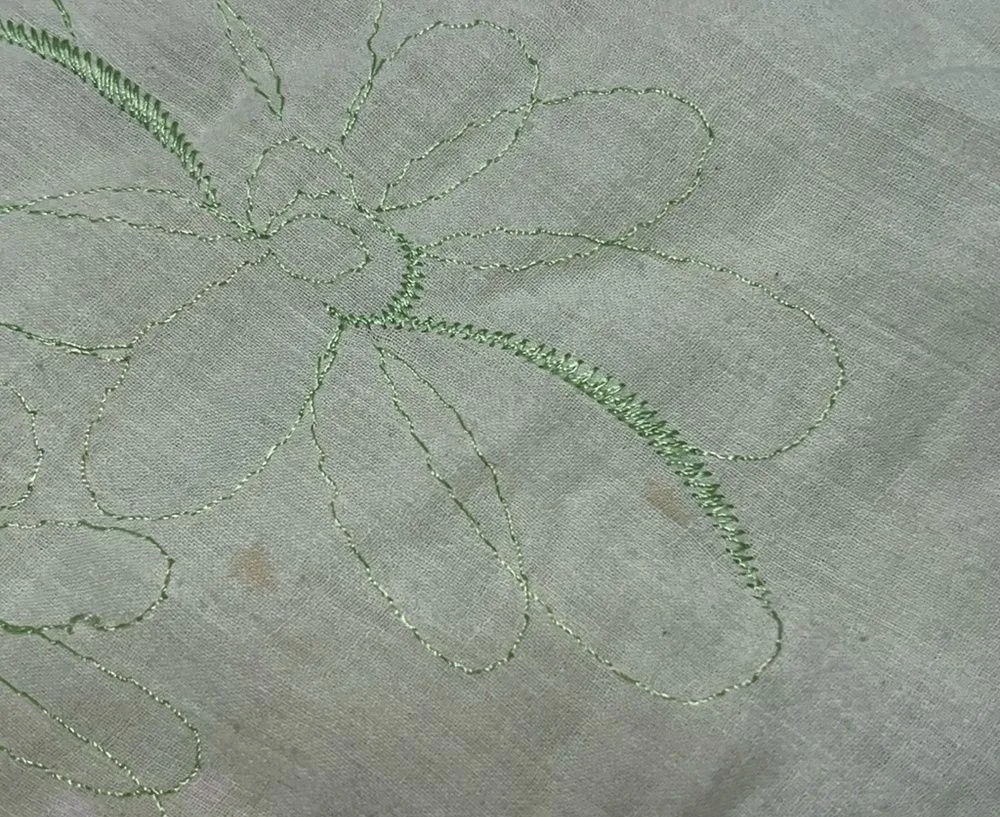 Vintage Fairycore Y2K Pastel Green Top Size L - Image 3