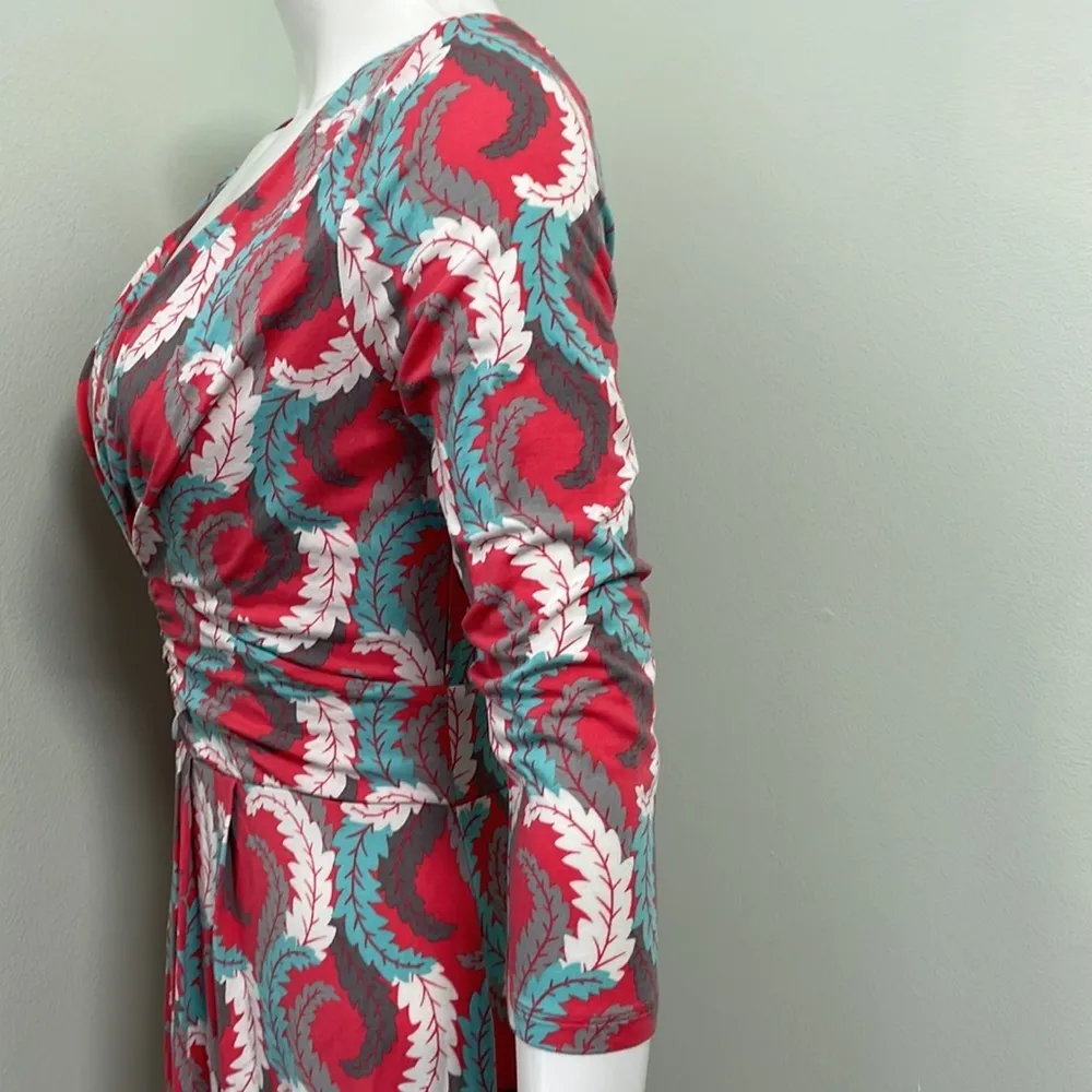 Boden Marion Jersey Viscose Tunic Dress size 6 Gray - Image 5