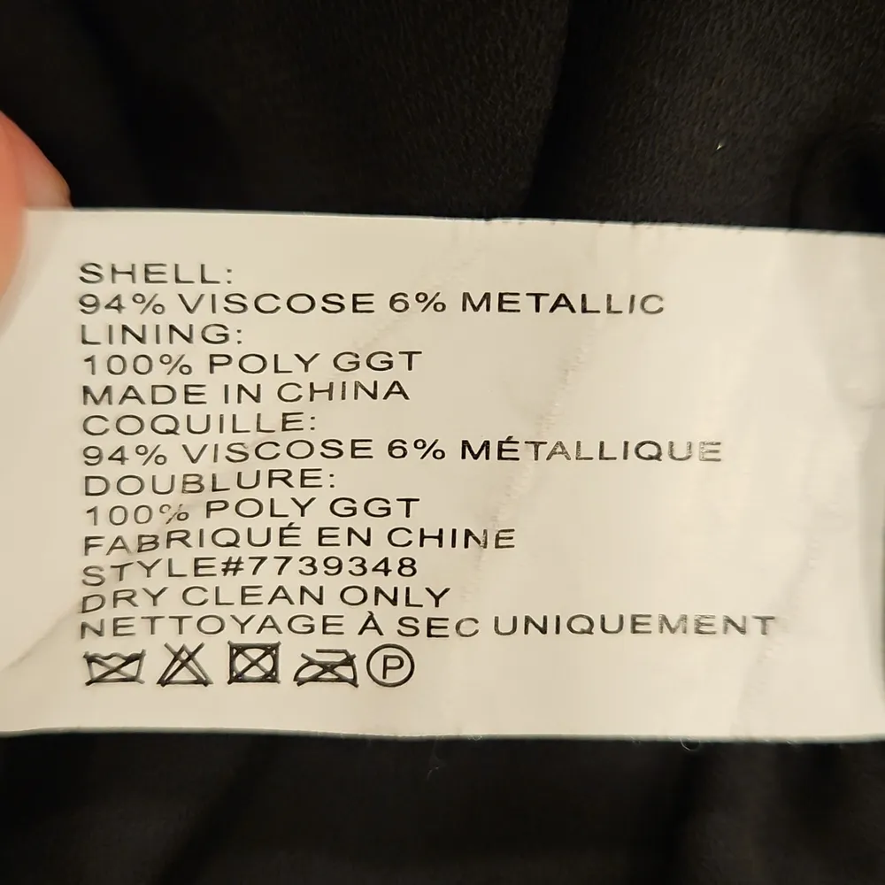 💕SHOSHANNA MIDNIGHT💕 Sleeveless V-Neck Chiffon Maxi Dress ~ Lotus Print 8 - Image 8