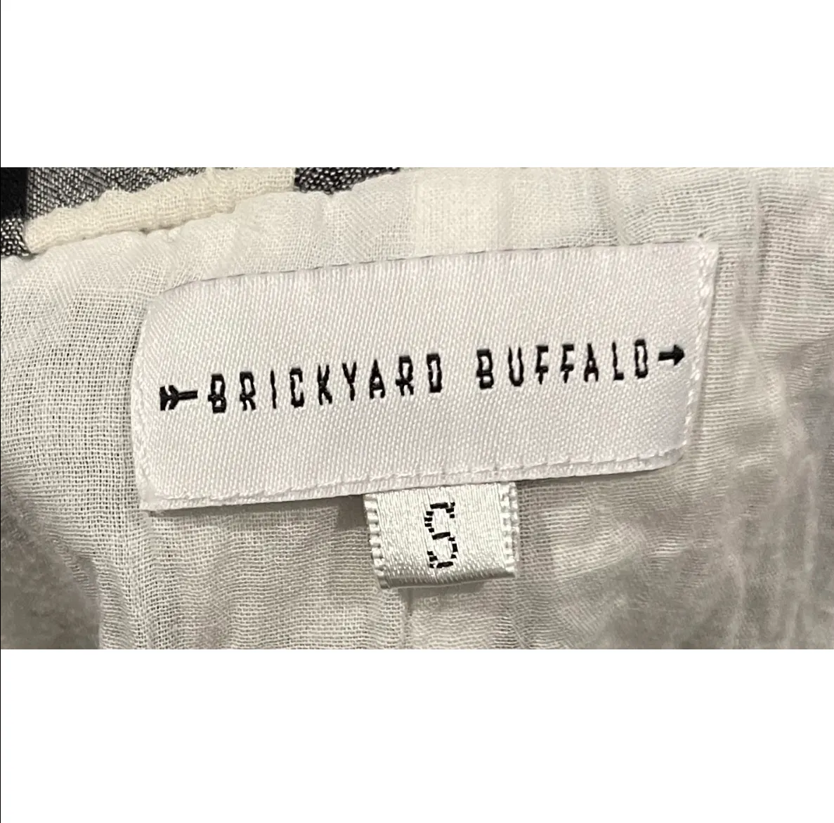 BRICKYARD BUFFALO Black And White Midi Skirt - Image 4