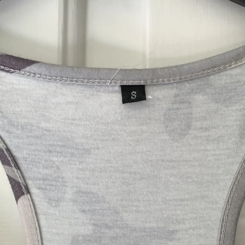 Camo Racerback Tank With American 🇺🇸 Gray - Image 3