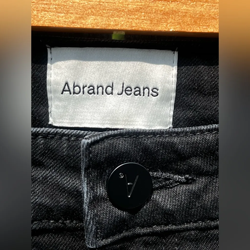 ABrand 94 High & Wide Jeans Black Size 25 - Image 6