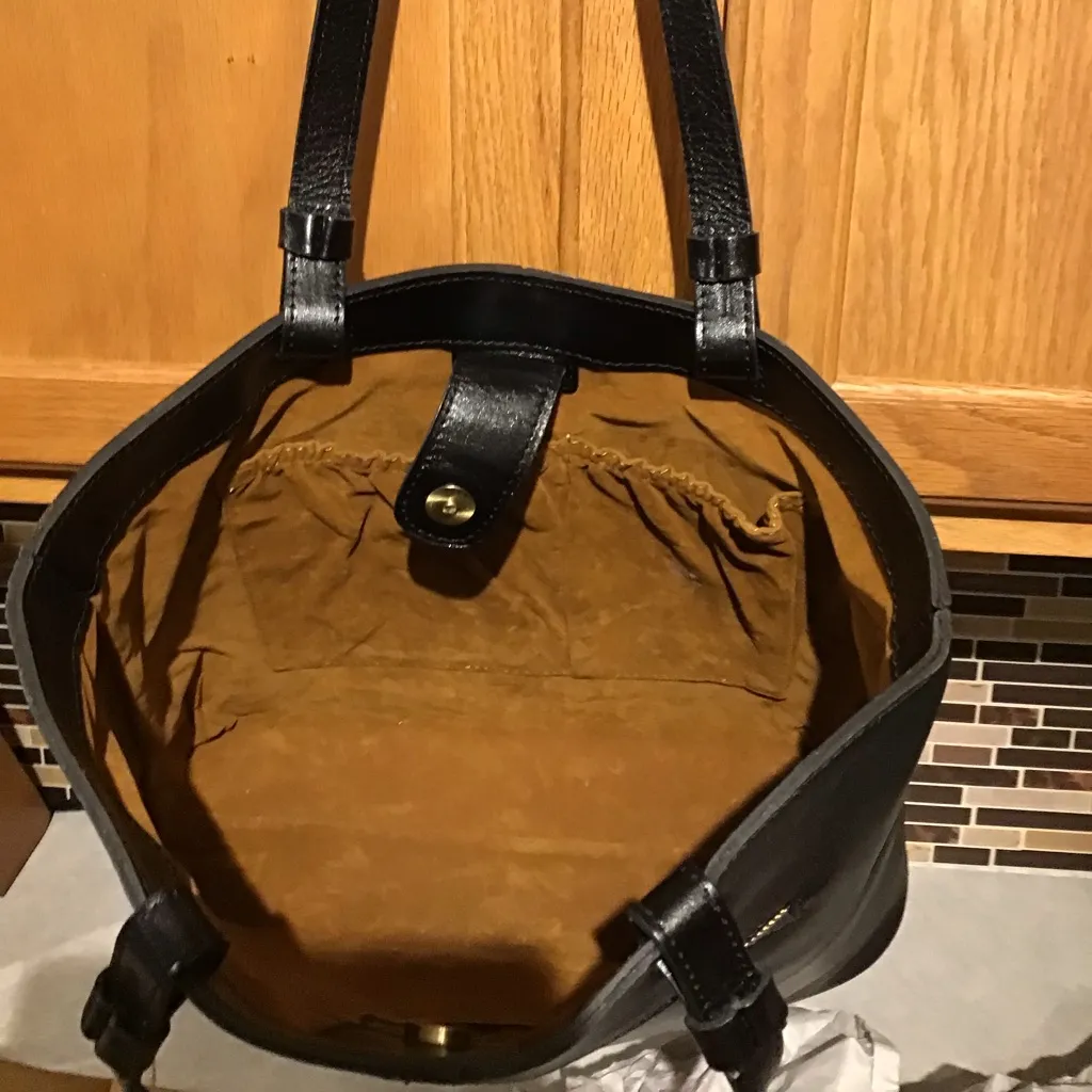 Patricia Nash Tote Bag Colorblock Danville Handbag black / brown - Image 10