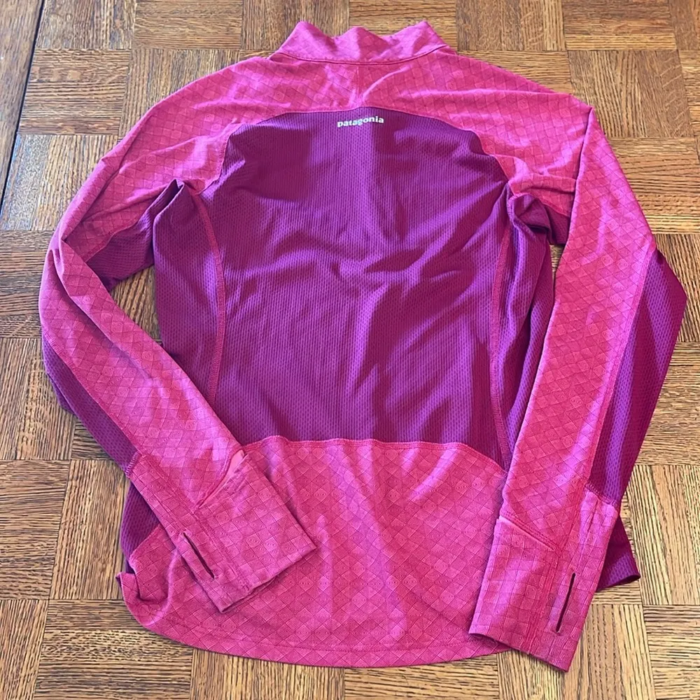 Patagonia  Fuchsia Half-Zip Pullover M - Image 3