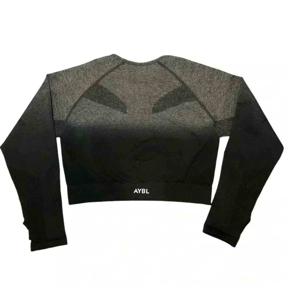 AYBEL- NWT Pulse Ombré Seamless Long Sleeve Top - Image 4