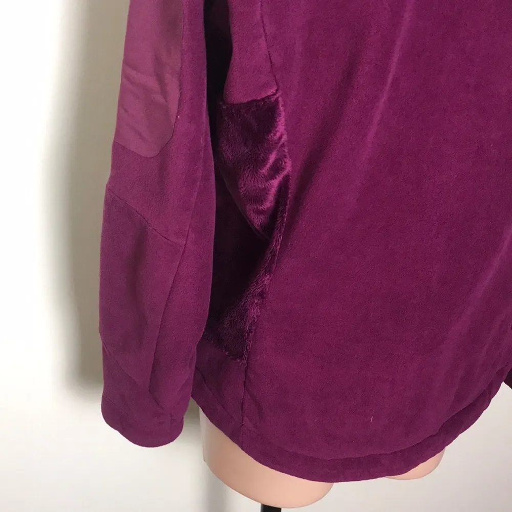 Mountain Hardware Purple Sherpa Fleece Jacket - Image 8