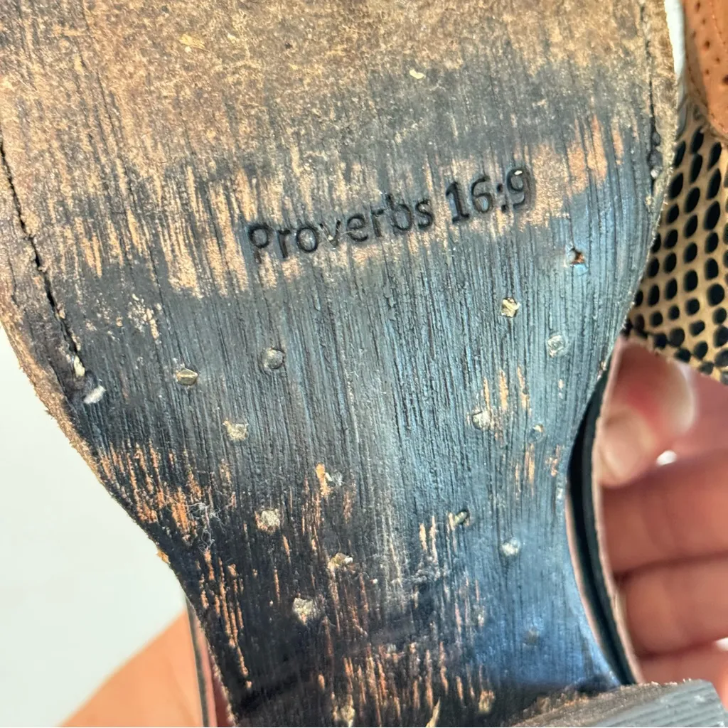 Miss Macie Wing & A Prayer Booties Size 7.5 Black - Image 6