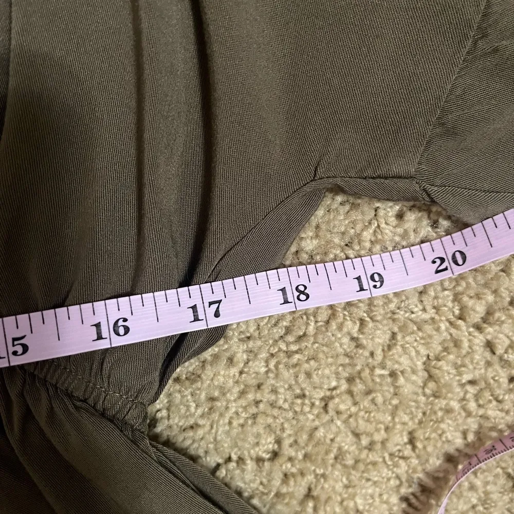 Andree by Unit Olive Green Dress Size 2X - Image 13