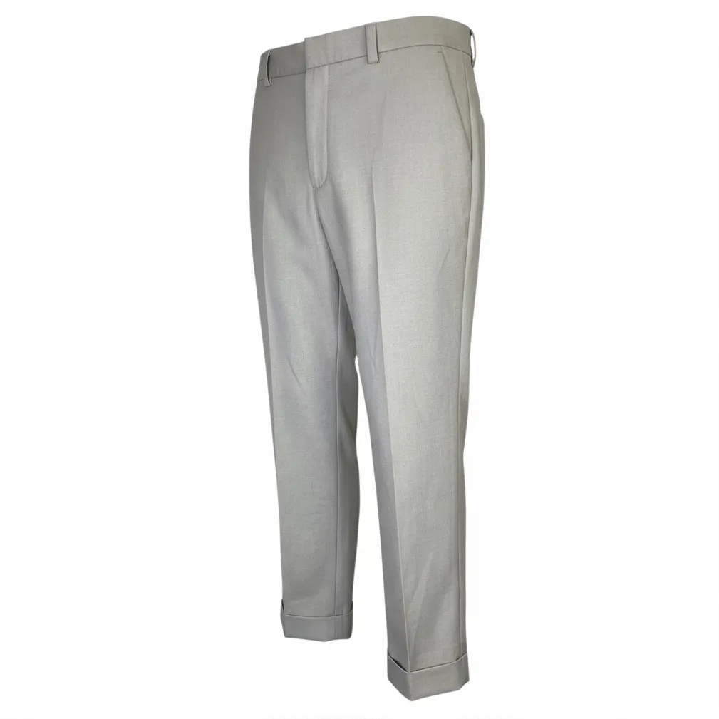 NEW Banana Republic Cuffed Crop Khaki Pants Sz 4 Mid-Rise Classic Career Preppy - Image 9