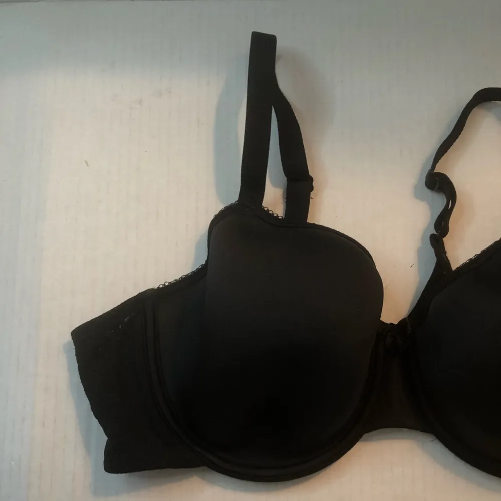 Wacoal Bra Halo Lace Contour Spacer Bra in Black Sz 38D EUC Style #853205 - Image 5