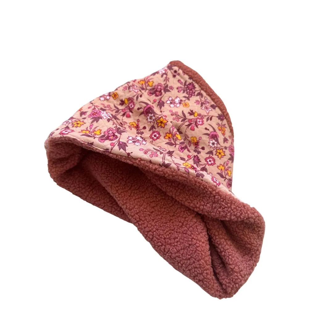 VERA BRADLEY Blush Fig Teddy Fleece Logo Scarf NEW with tags - Image 3