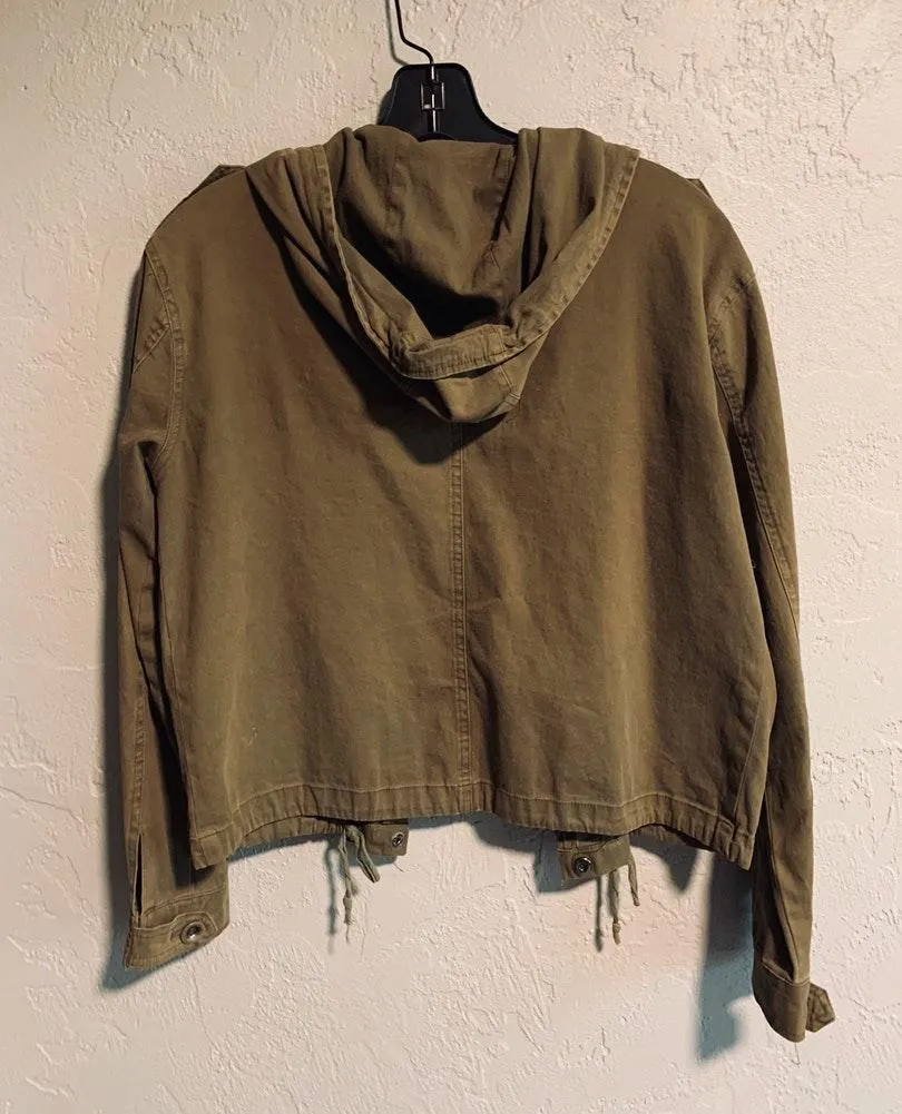 Brandy Melville Jacket Olive Green - Image 2