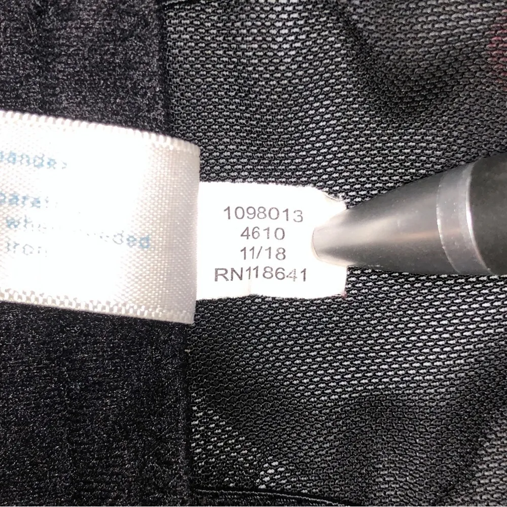 Swim By Cacique Black and Red Bikini Top Cherry Print Size 44DD - Image 7