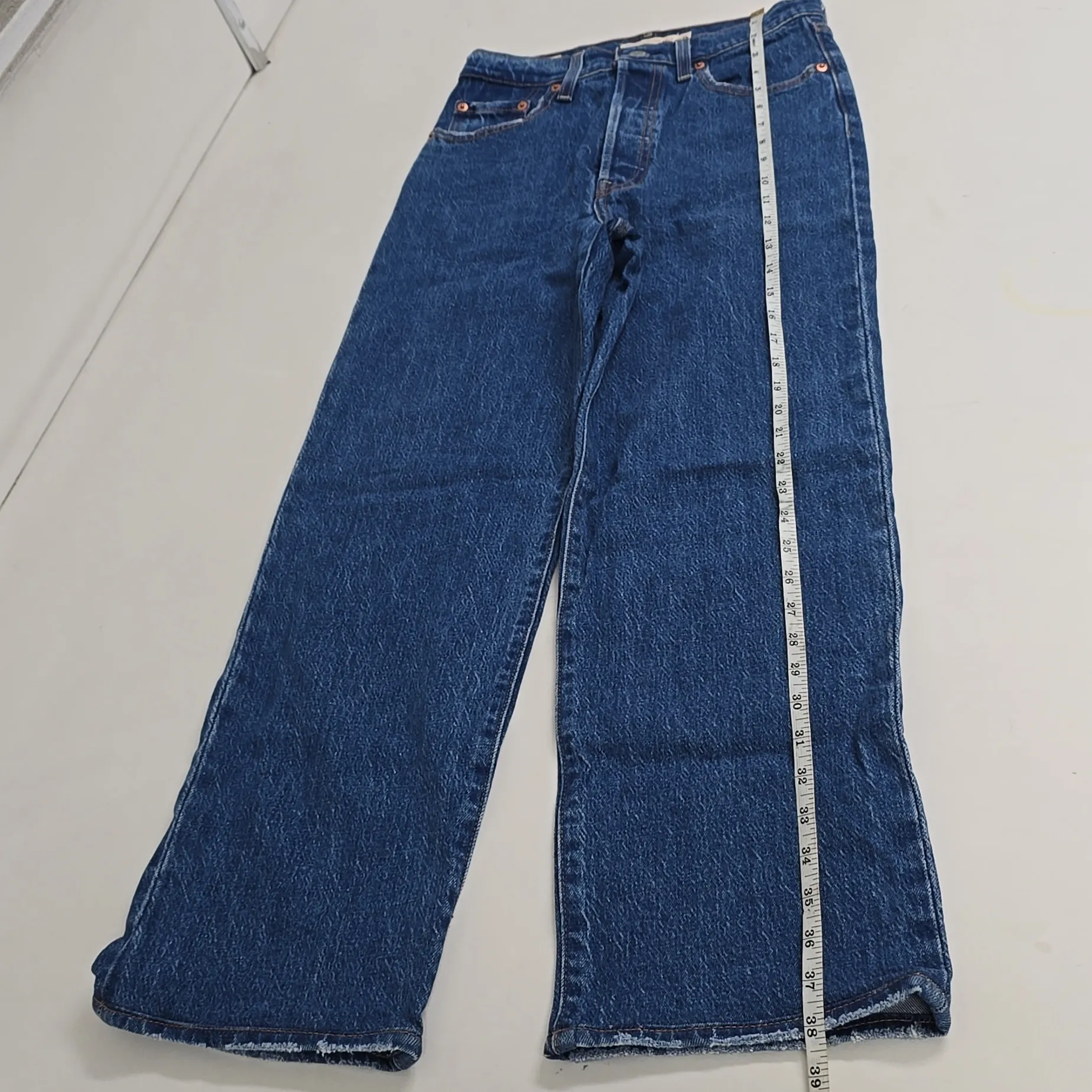 Levi's ribcage straight jeans - Image 3
