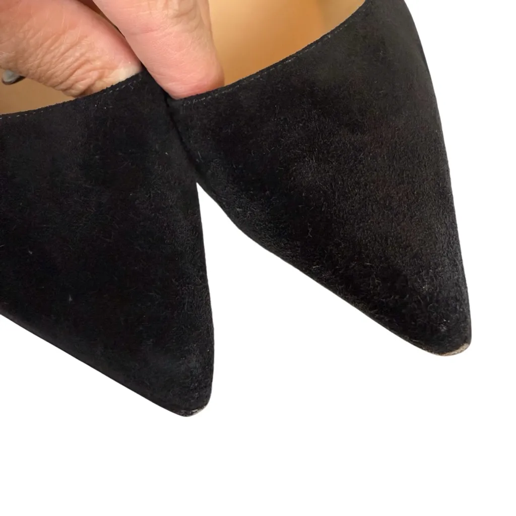 Christian Louboutin Pigalle 100 Black Suede
Pumps Stiletto Heels Size EU 37 - Image 8