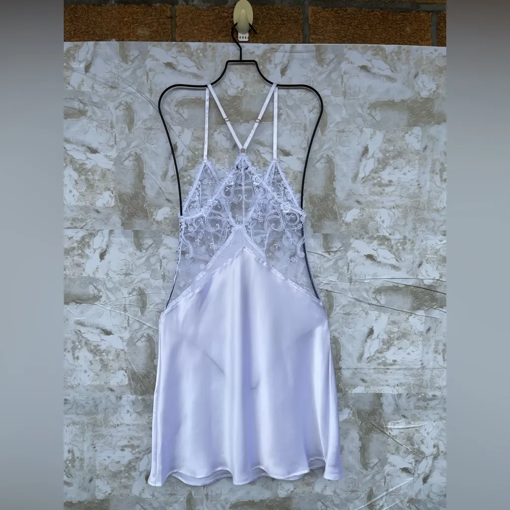 Cosabella Sanika Italian Nightie, White size medium - Image 10