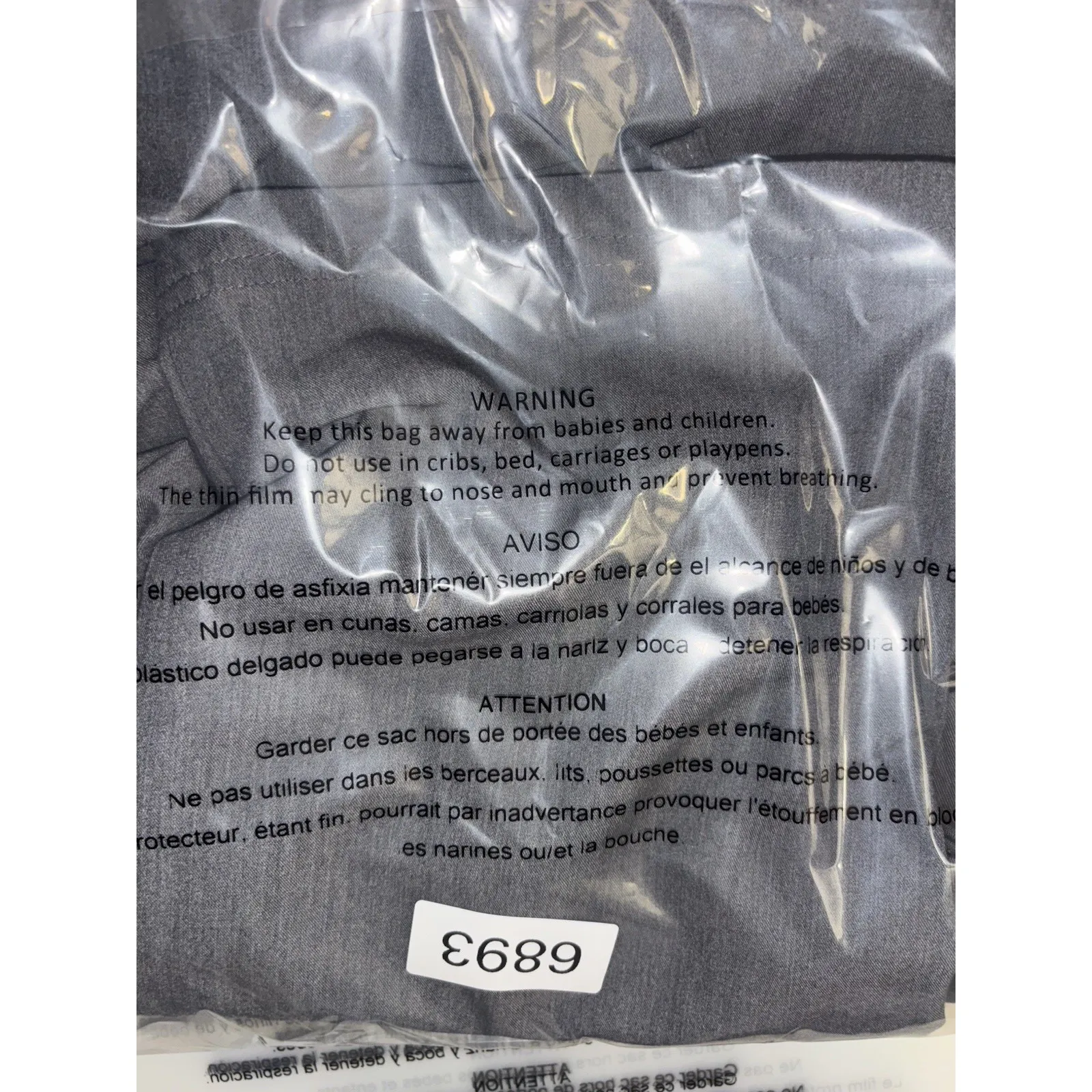 FIGS High Waisted Yola Skinny Scrub Pants Graphite Gray Size XL Petite - Image 9