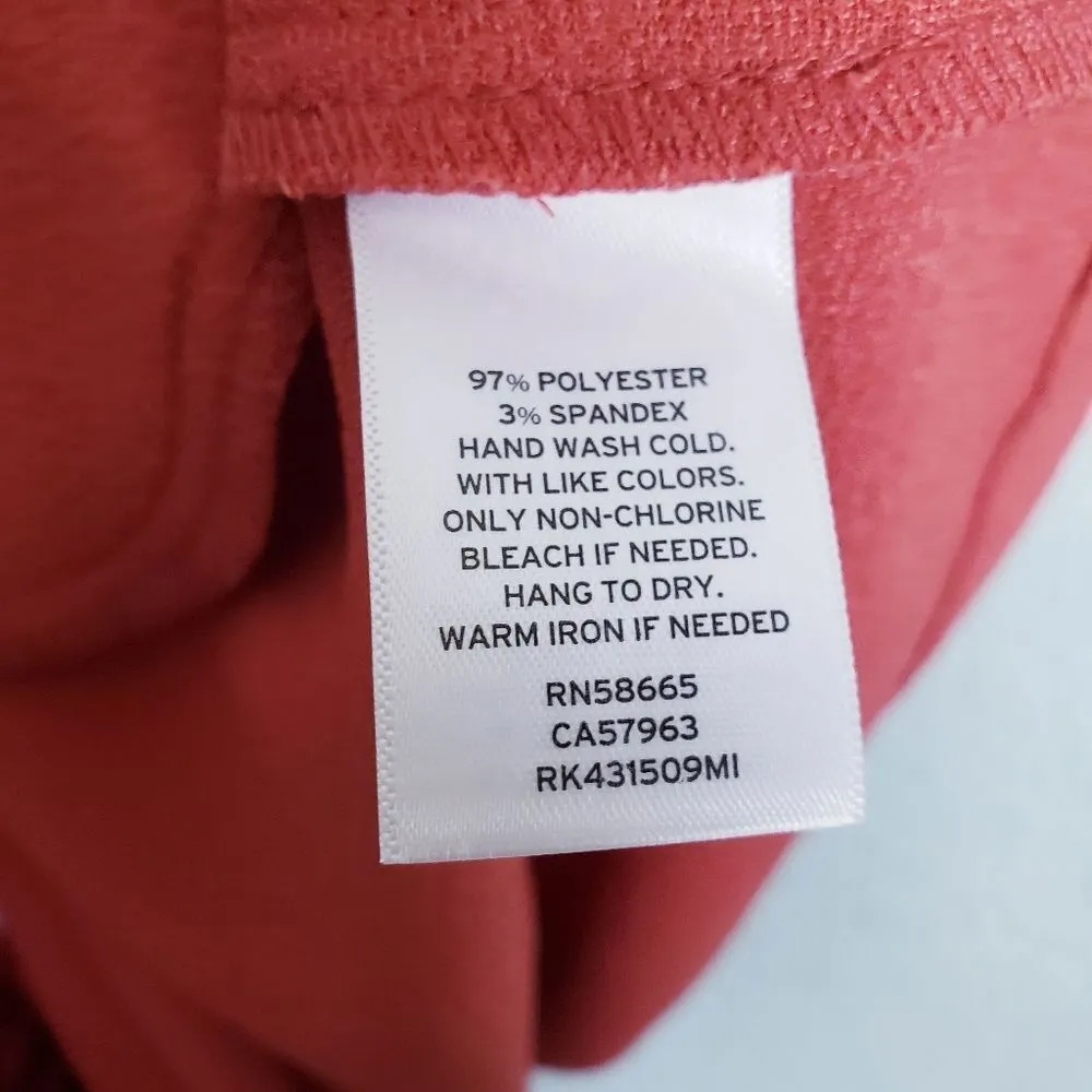 Abound Burnt Orange High Waisted Belted Pull On Shorts - Image 7