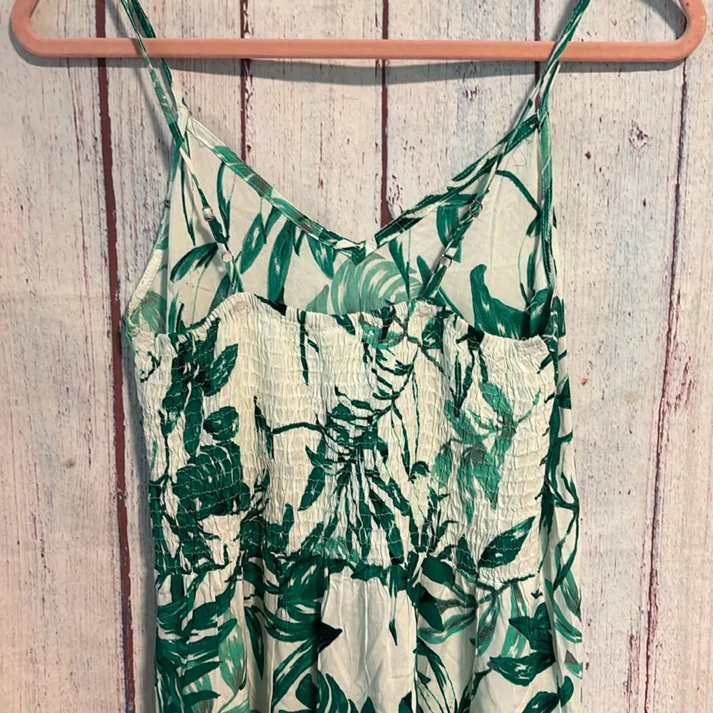 NWT Boho Me Green Leaf Print Women's Dress - Image 7
