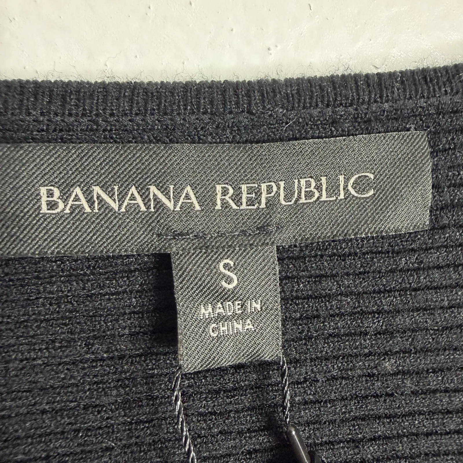 NWT Banana Republic Black Dolman Sleeve Serene Sweater Dress Small Quiet Luxury - Image 6