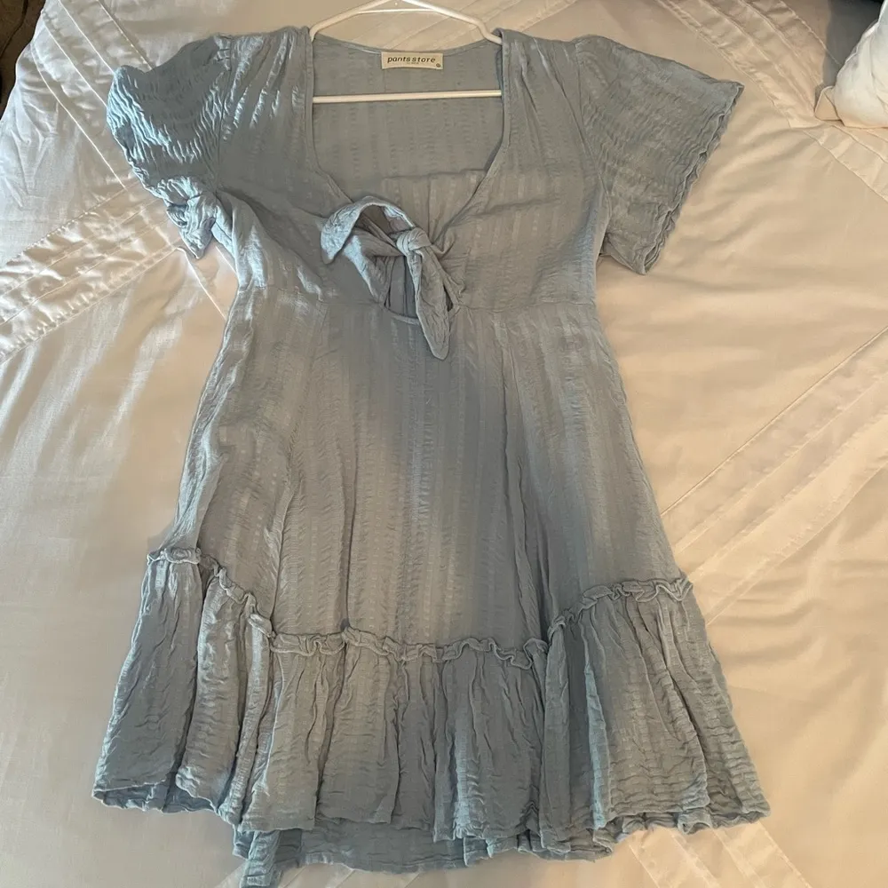 Light blue mini dress from . Size small - Image 3