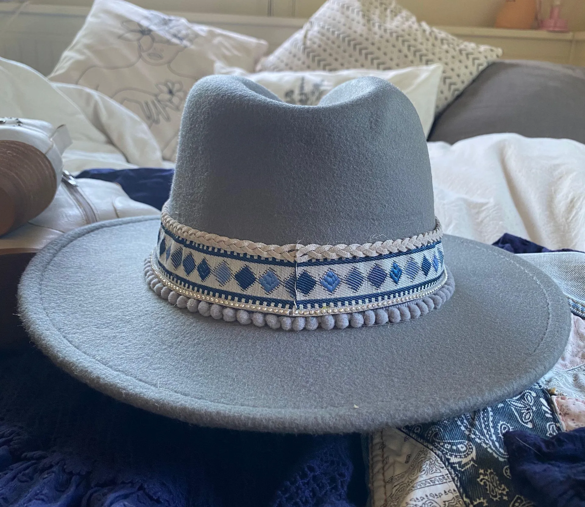 Boutique NEW ‘Knox’ Wide Brim Hat  - Image 3