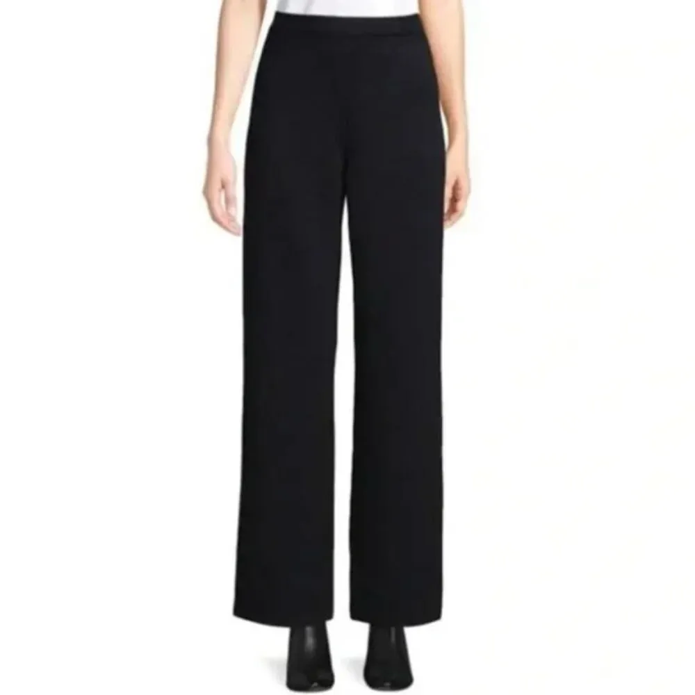 St. John Santiago Knit Wide Leg Pants - Image 2