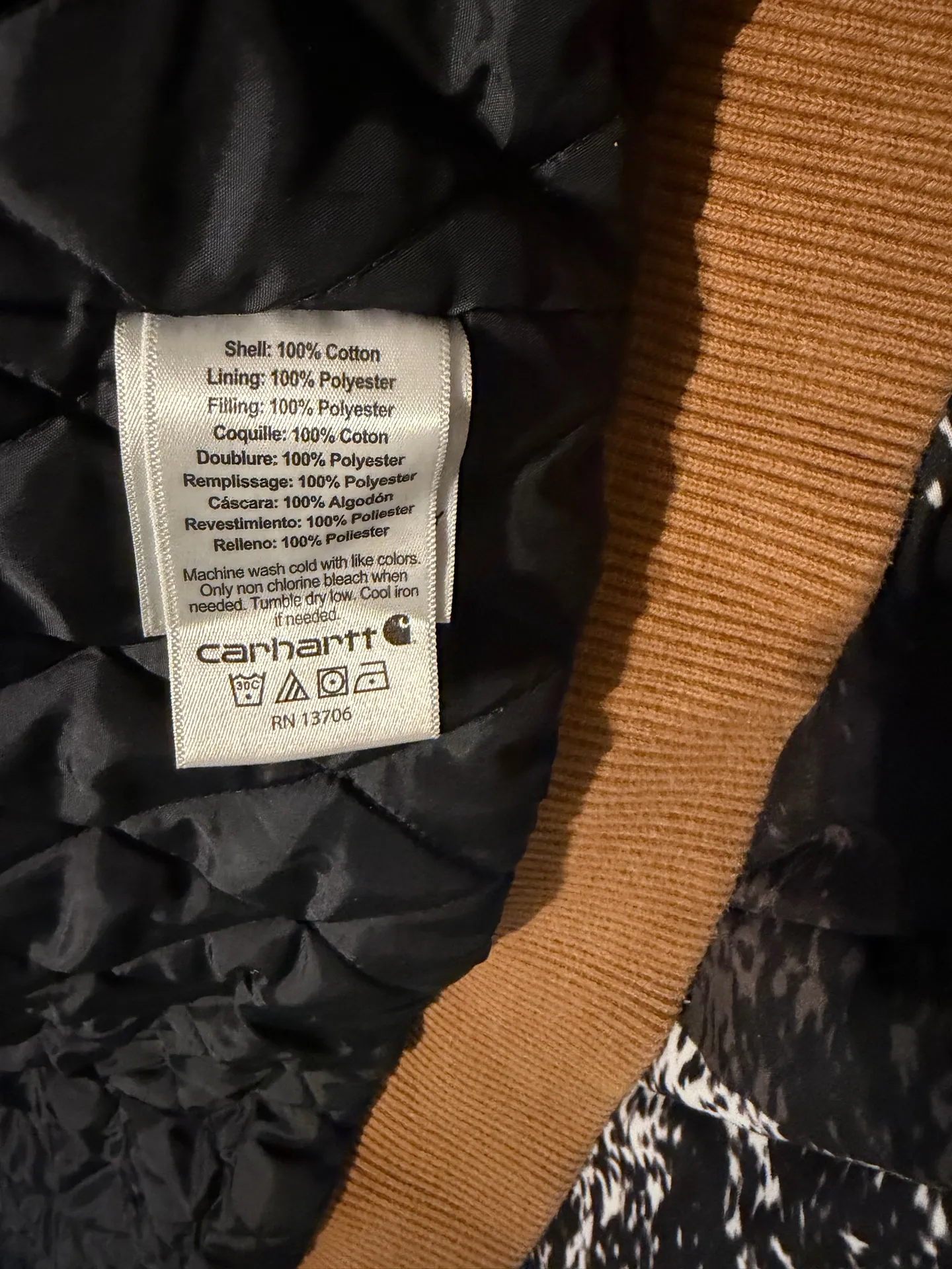 Vintage Carhartt  hooded Jacket - Image 5