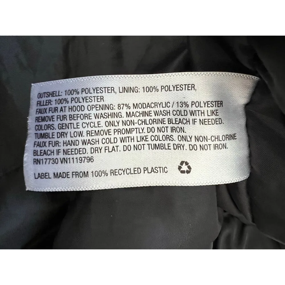 Mossimo Supply Co Long Rain Coat Size Small Gray - Image 6