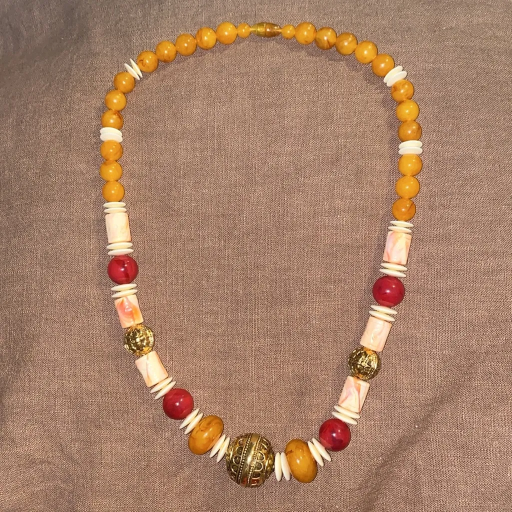 AVON Moroccan Necklace "Warm Amber" 1990 and more items - Image 12