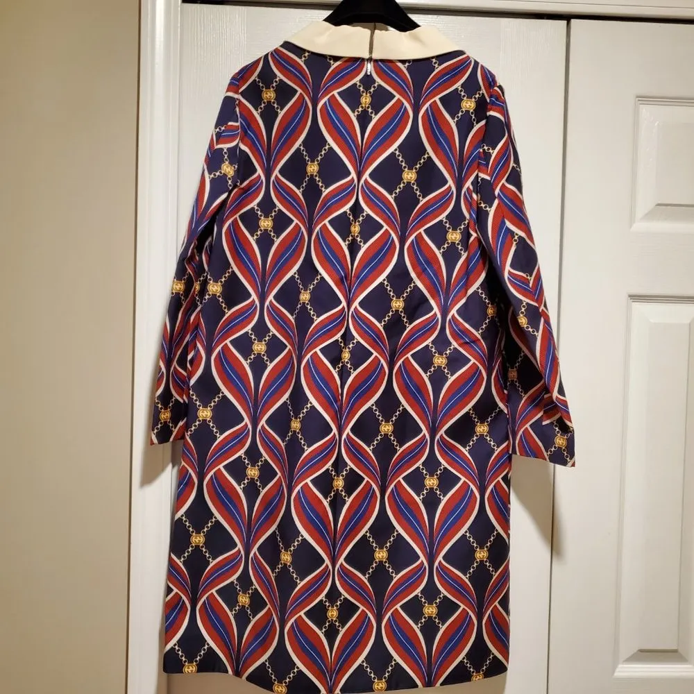 NWT. GUCCI Printed Dress Size IT40. - Image 10