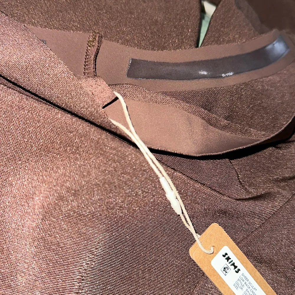 NWT SKIMS Sheer Sculpt Low Back Legging Cocoa Brown Style#:SH-LEG-2556 SZ-3X - Image 5