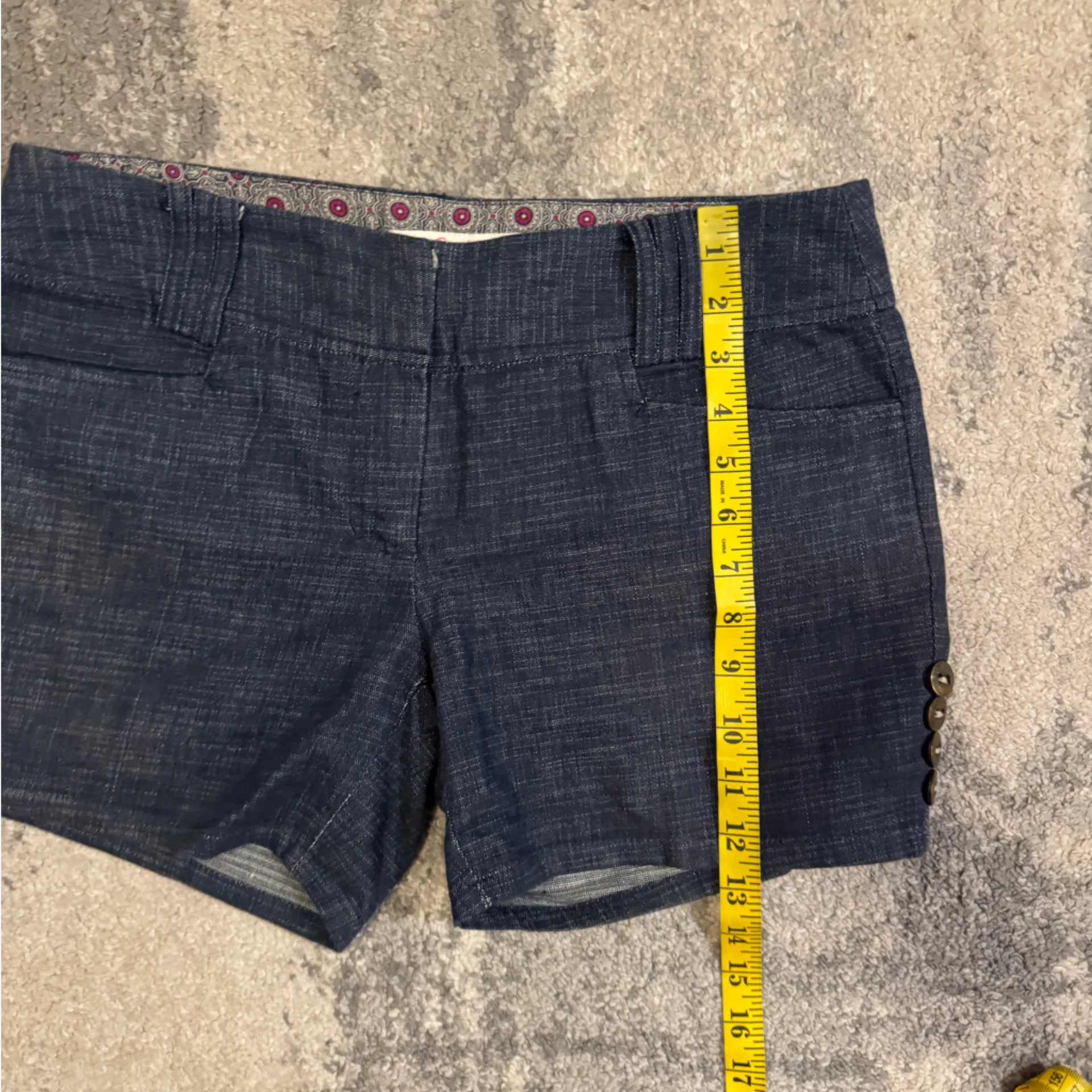 Candie's Dark Denim Blue Shorts - Image 6