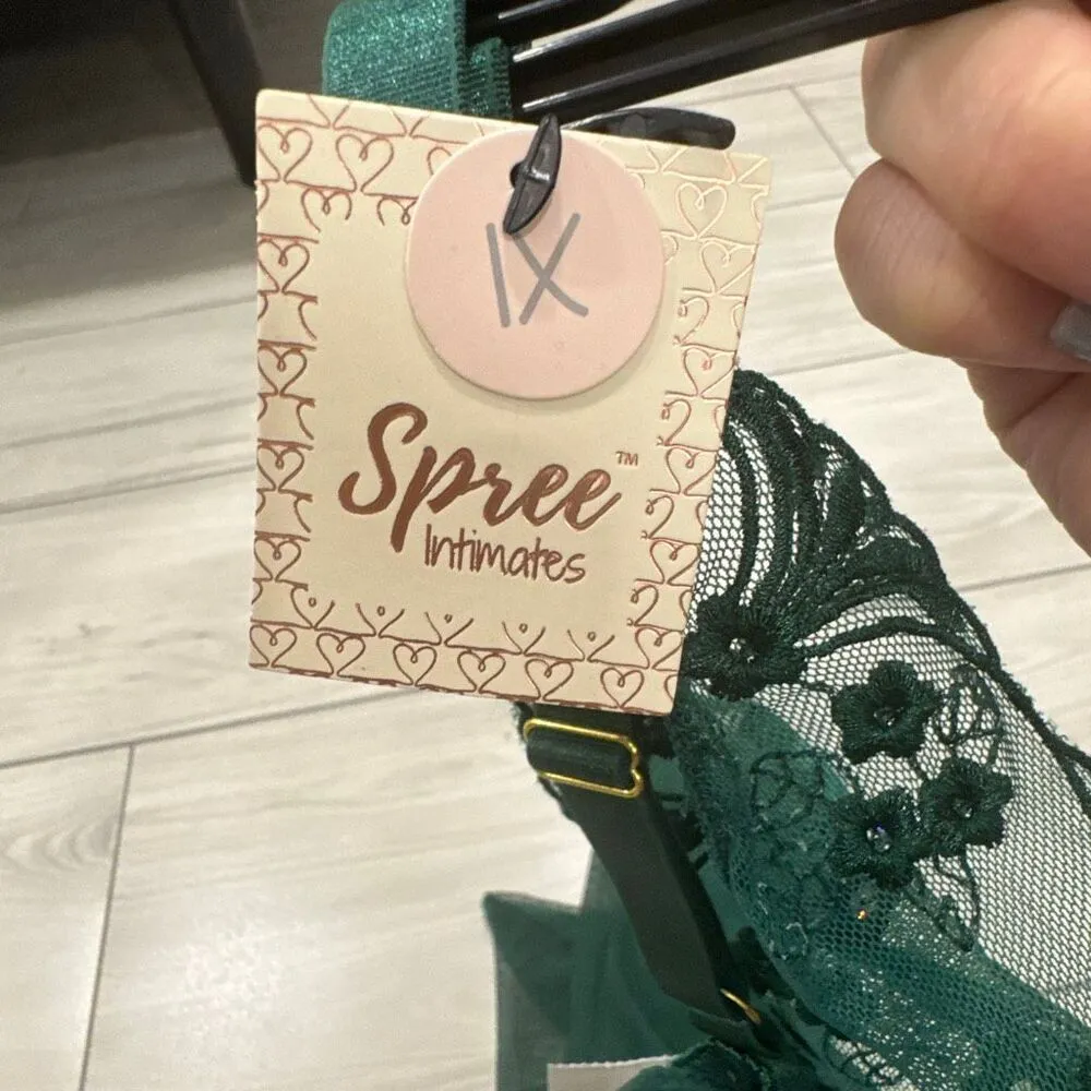NWT Spree Intimate Green Lingerie dress with matching panty size small perfect - Image 8