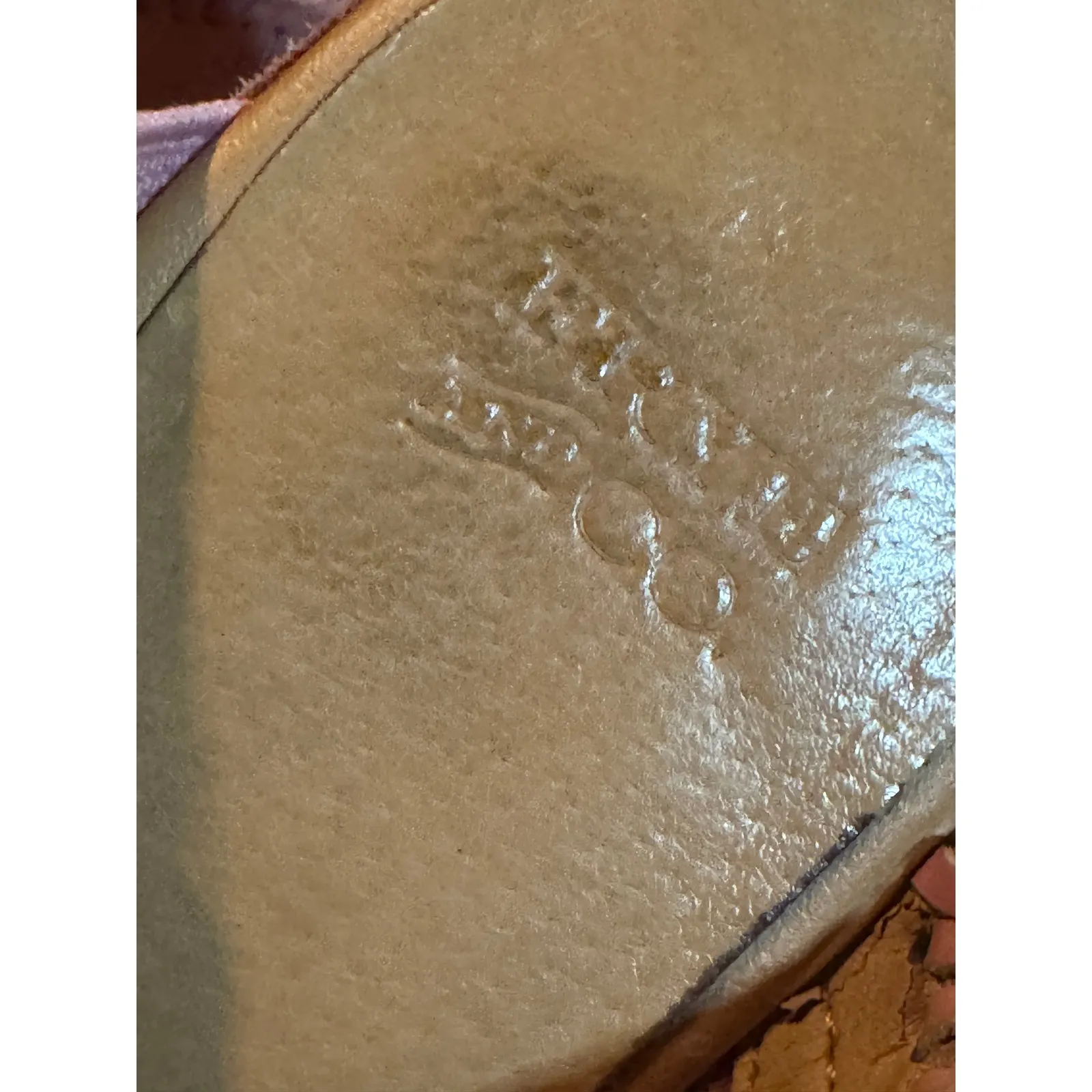 Frye & Co. Mauve Suede Clog Heels Platform Wooden Sole Braided Detail Shoes - Image 6