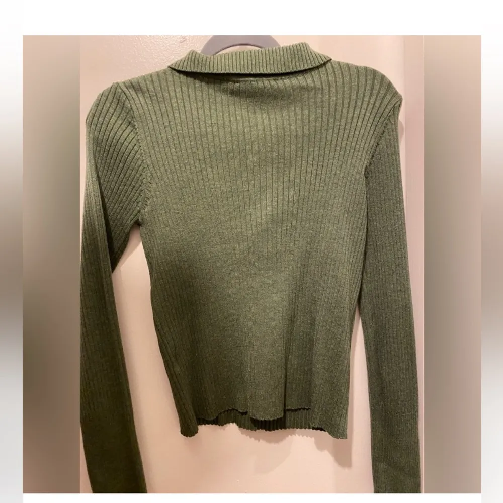 Z Supply  Green Zip Henley - Image 6