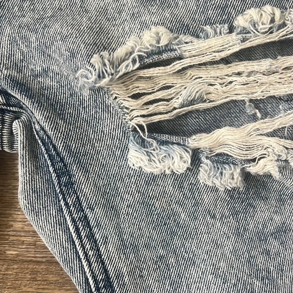 One Teaspoon Awesome Baggies Distressed Jeans Size 28 - Image 5