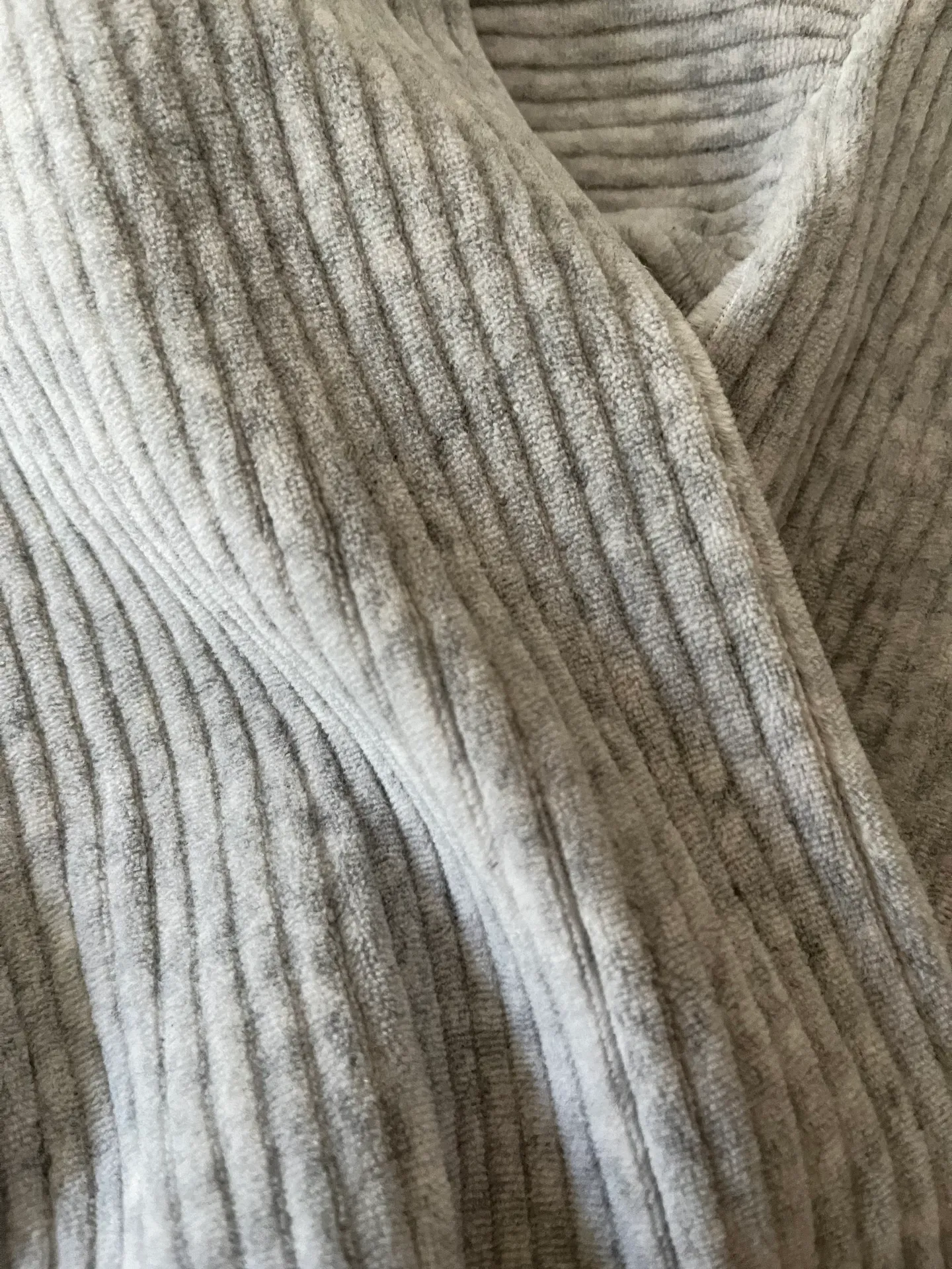 Grey Cropped Sweater Size M - Image 2