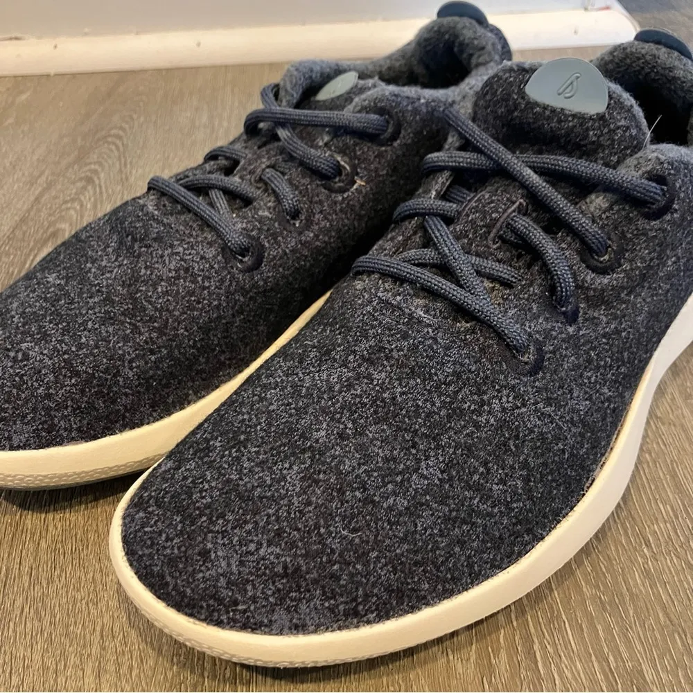 Allbirds Wool Runner Navy Mizzles Sneaker Tennis Shoes Women’s Size 11 - Image 7