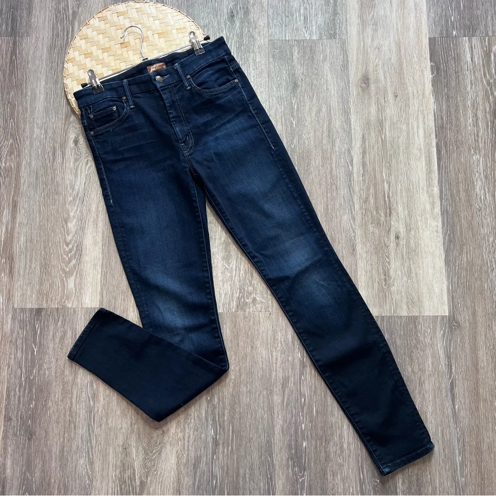 MOTHER the high waisted looker coffee‎ tea or me dark wash Size 27 - Image 2