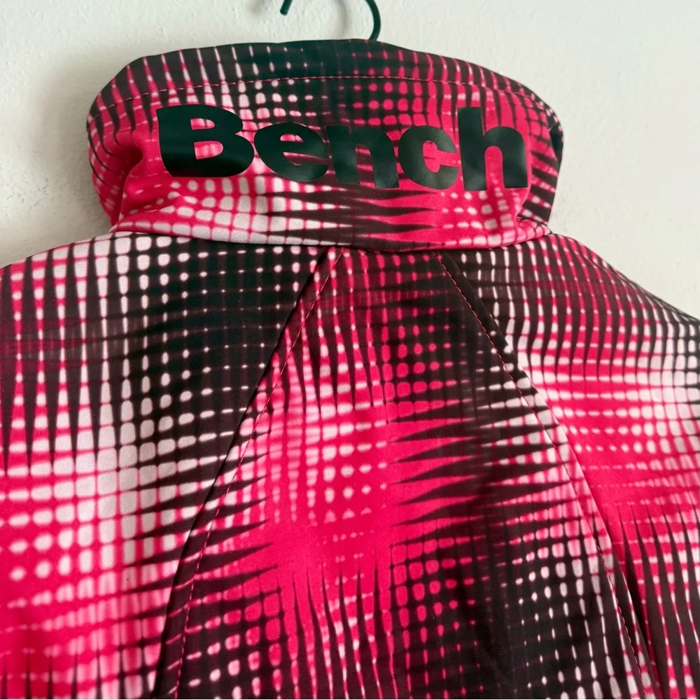 BENCH WOMENS FULL ZIP GEOMETRIC JACKET SIZE SMALL NWT - Image 3