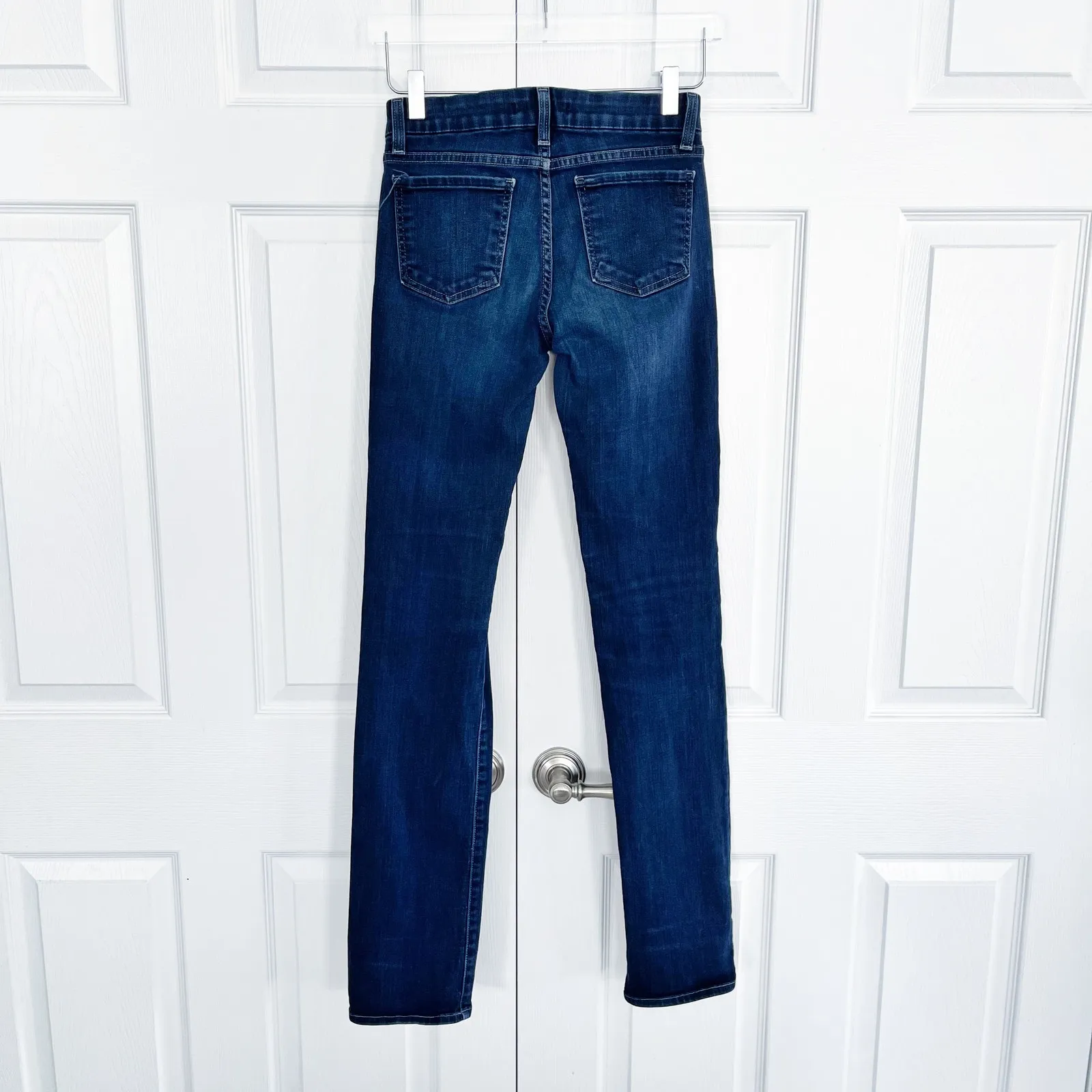 Fidelity Denim Rev Mid Rise Straight Jeans in Imperial Blue Size 26 - Image 4