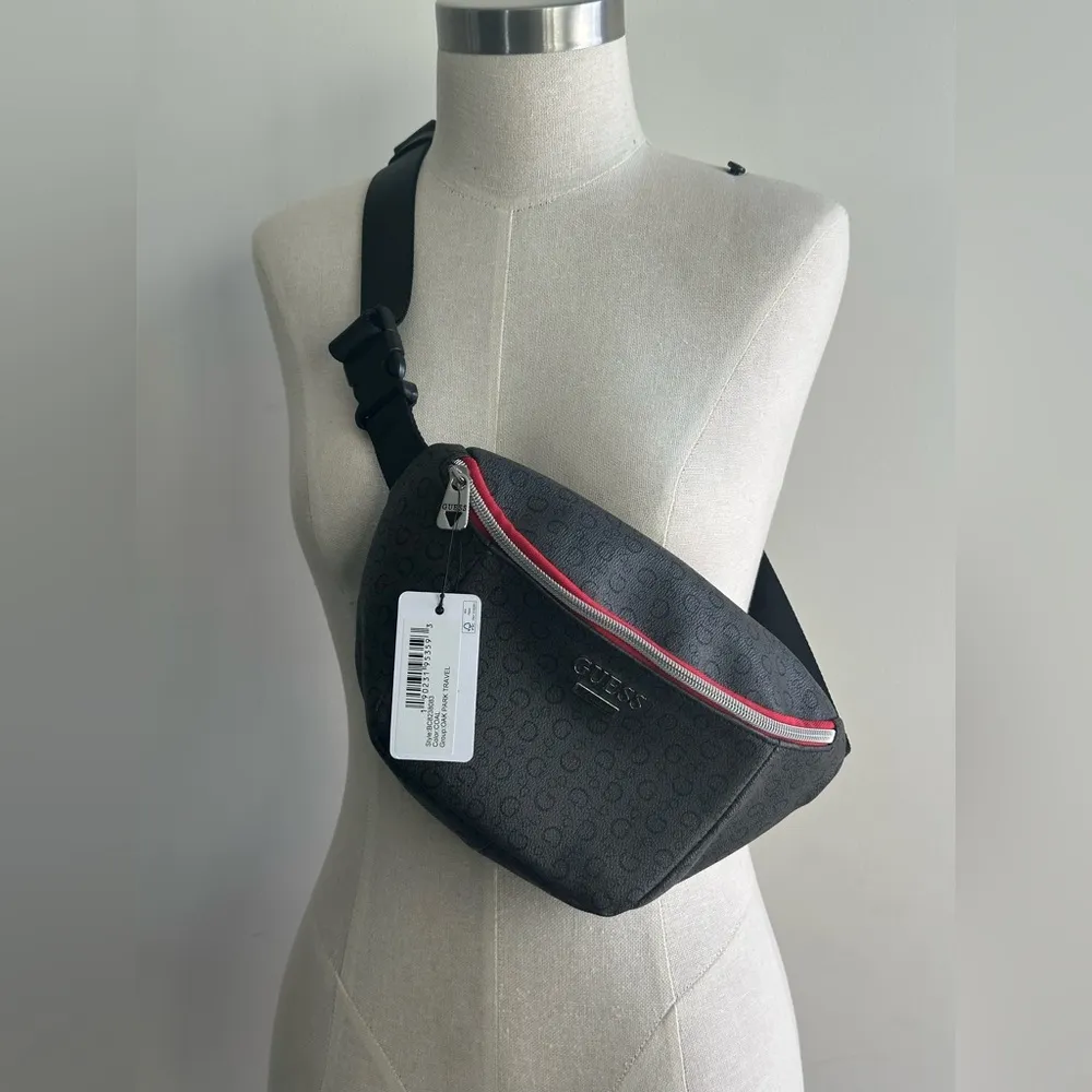 GUESS Signature Waist Fanny Pack Crossbody Bag - Image 10