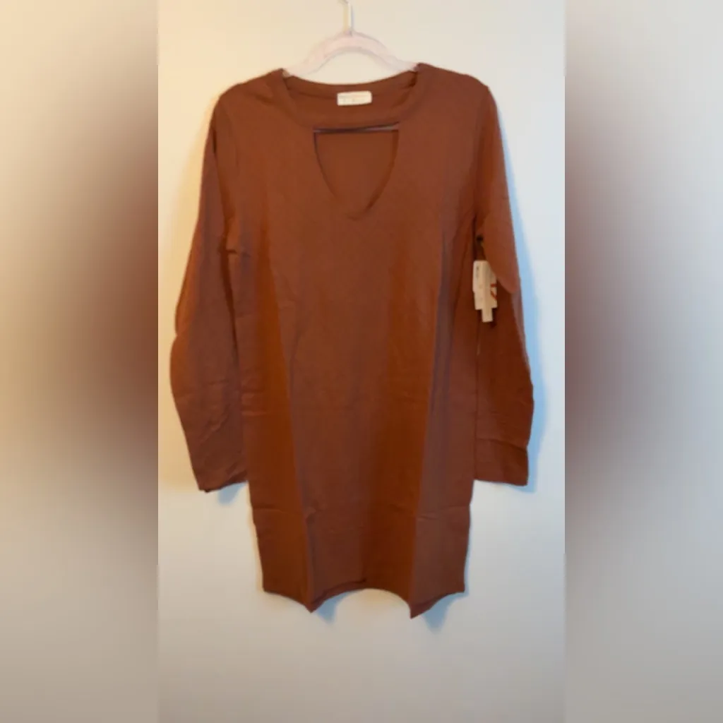 NWT Women’s Valencia Dress size medium Orange - Image 2